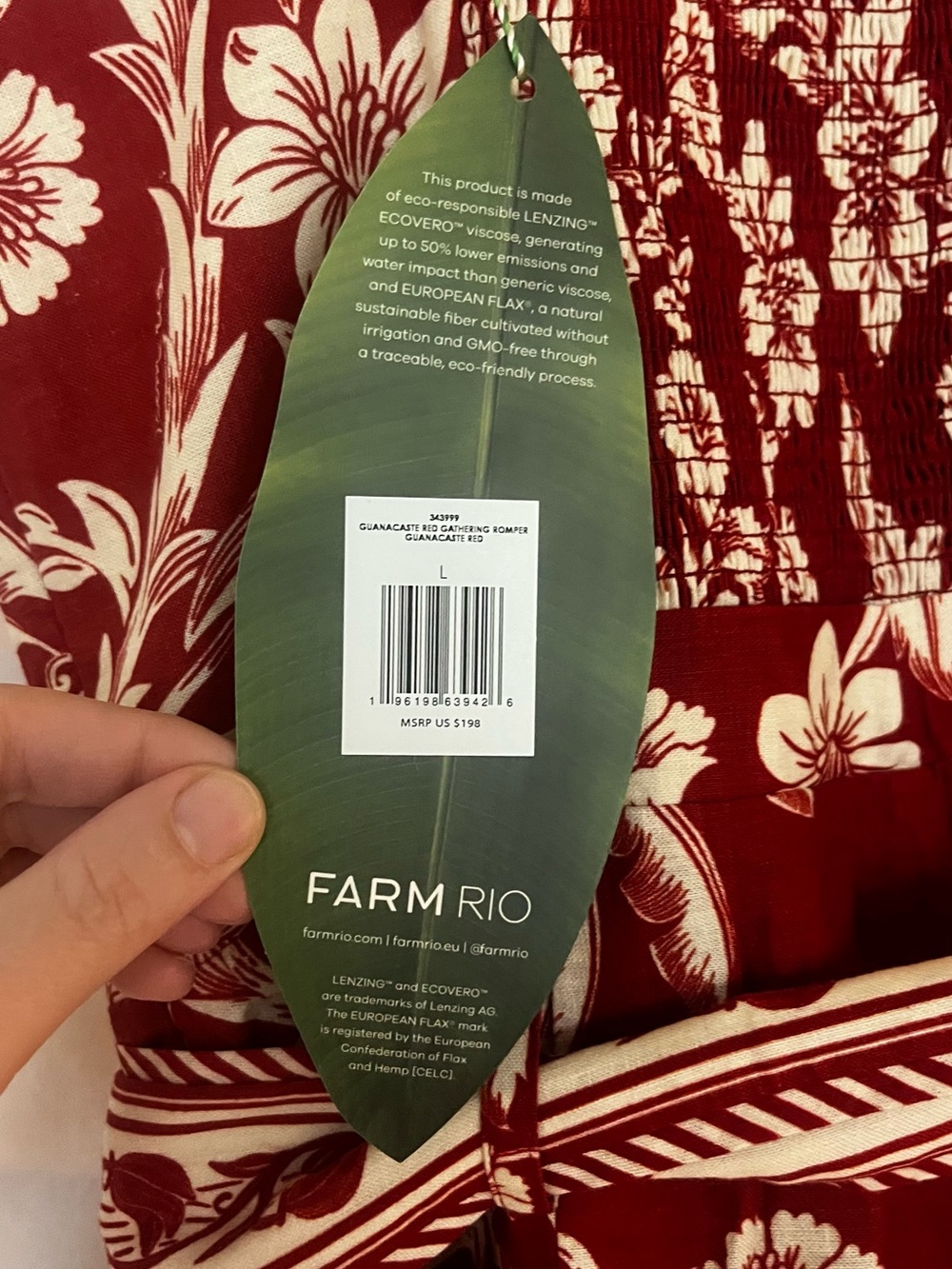 NWT Farm Rio Romper - Picture 5 of 5